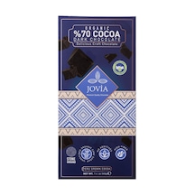 Jovia Organik %70 Bitter Çikolatalı Tatlandırıcılı Çikolata 40 G - 4 Adet Tarı