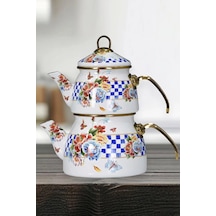 Pr Home Allegro Gold Model Emaye Çaydanlık