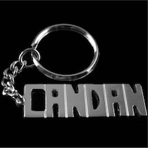 Candan İsimli Anahtarlık Gümüş
