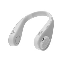 Yunboo 360 Esintili Boyun Askılı Bıçaksız Fan - 3 Hız Ayarlı, 16 Saate Kadar Çalışma Süresi Beyaz