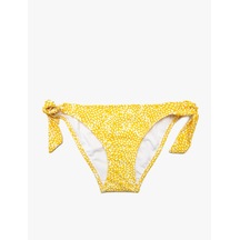 Koton Normal Bel Desenli Bikini Altı Sarı Desenli 0yak88922bm