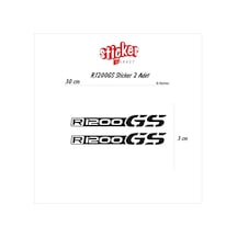 R1200Gs Sticker Beyaz