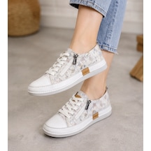 N Napa Shoe Np.8260f.gümüş Deri Ayakkabı