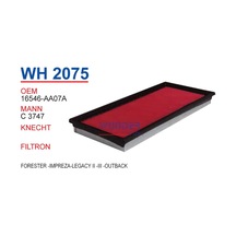 WUNDER WH2075 HAVA FİLTRESİ - FORESTER -IMPREZA-LEGACY II -III -O