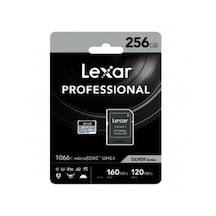 Lexar Professional 1066X LMS1066256G-BNANG 256 GB MicroSDXC UHS-I V30 U3 Hafıza Kartı + Adaptör