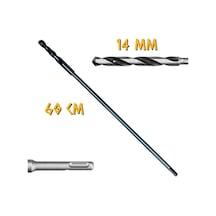 Kupa Tyson Kalıpçı Delme Matkap Ucu 60 Cm. - 14 Mm.