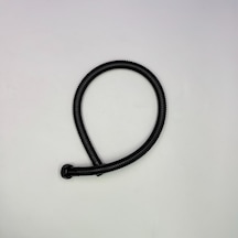 60 Cm Kısa Hortum Siyah Batarya Fıskiyesi Duş Seti Ara Hortum Siyah