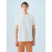 Loft Regular Fit Ekru Erkek T-shirt Lf2038501 Ekru