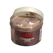 Rich Titanium Metalik Rölyef Pasta 160 Cc. 5508 Latte