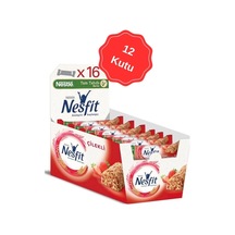 Nestle Nesfit Çilekli Tahıllı Bar 12'li 16 x 23.5 G