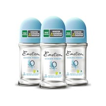 Emotion Ocean Fresh Kadın Roll-On Deodorant 3 x 50 ML