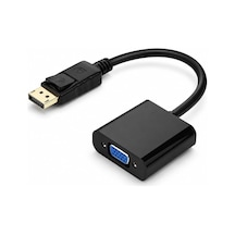 Primex Px-1320 Displayport To Vga Aktif Dönüştürücü, Dp Erkek To Vga Dişi Görüntü Çevirici Adaptör, Pc Anakart Ekran Kartı Displayport Çıkışından Vga Monitör Projeksiyon Bağlantı Aparatı, 20 Cm