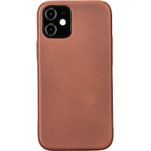 Apple İphone 12 Mini Uyumlu Deri Arka Kapak Rock Rst2ef Taba Diğer