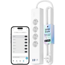 Meross Akıllı 4'lü Priz 30w 2typec + 2us