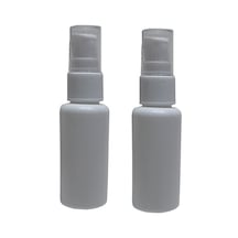 Alsun 30 Ml 2 Adet Beyaz Sprey Kapaklı Boş Şişe
