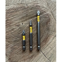 AZM PH2*10CM MIKNATISLI YILDIZ BİTS UÇ PZ2 UÇ VİDA SIKMA UCU 3PCS