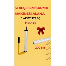 Glc Palet Streç Film Sarma Aparatı +streç Film Oval Sarıı