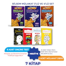 Tüm Sınıflar İçin Bilsem Mülakat 3'lü Ve 4'lü Set