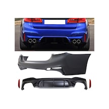 Bmw 5 Serisi G30/38 M5 Arka Tampon Komple Set 2018-2020 Arası Uyumlu