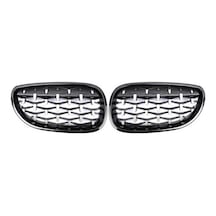 Karva Bmw 5 Serisi E60 2004-2009 Diamond Panjur Siyah Çerçeve