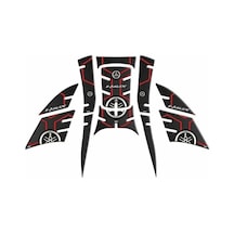 Yamaha Nmax 2021 - 2024 Uyumlu Tank Pad Set 003