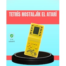 Retro Tetris El Aterisi Pil İle Çalışan Taşınabilir Mini Oyun Konsolu - Lisinya