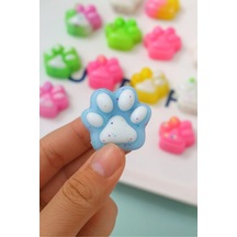 1 Adet Mini Kedi Patisi-yapışabilen Sukuşi -squishy Pati-3 Cm Stres Oyuncak Açıklamaya Dikkat Edelim