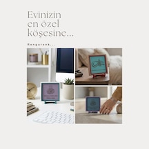 Kün Fe Yekün 'ol Der Ve Olur' Temalı Dekoratif Obje, Sevdiklerinize Zarif Ve Özel Armağan 10x10 Cm