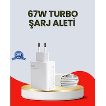 67 Watt Ultra Hızlı Şarj Adaptörü Xiaomi Redmi 9 10 12c Uyumlu 99551615