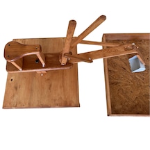 Muko Ahşap Ekskavatör, Montessori Çocuk Gelişimi Için Ahşap Kepçe