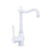 Te Mix Se Lavabo ve Mutfak Bataryası Porselen Kol Beyaz