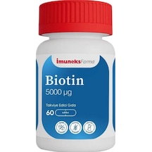 İmuneks Biotin 5000MG 60 Tablet