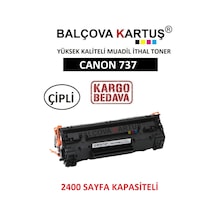 Canon I-Sensy Mf-237W Yazıcı Için Crg737 Chipli Uyumlu Toner