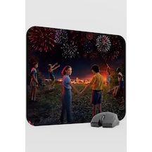 Stranger Things 2 V5 48x40 Xl Gaming Kauçuk Kaymaz Taban Mouse Pad Fare Altlığı