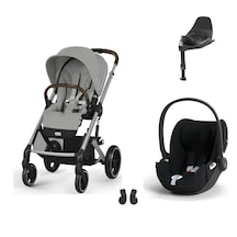 Balios S Lux Travel Sistem Silver Stone Grey & Cloud T Plus Bazalı Sephia Black