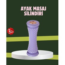 Ayak Masaj Aleti Kirpi Masaj Topu Kompakt Taşınabilir Altın