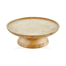 Natura Bambu Ayaklı Servis 28x10 Cm Ntr0022