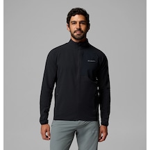 Columbia Superior Summit Grid Tam Fermuarlı Erkek Polar Üst Ao2740 Siyah