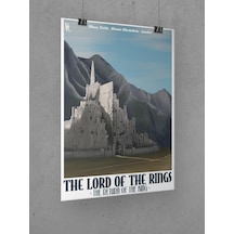 Yüzüklerin Efendisi Poster 40x60cm Kralın Dönüşü Afiş - Kalın Poster Kağıdı Dijital Baskı