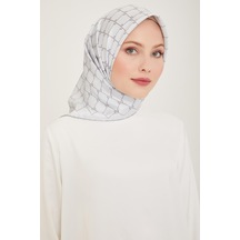 Belli Twill İpek Eşarp - 4006-08 Açık Mavi - Açık Mavi
