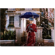 Cakasepetim Mary Poppins Returns Emily Blunt Ahşap Mdf Tablo