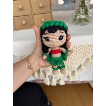 Amigurumi Lilo Bebek Oyuncak 15 Cm