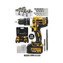 Assur Plus 21V Metal Şanzıman Çift Akülü Şarjlı Darbeli Matkap - 2516