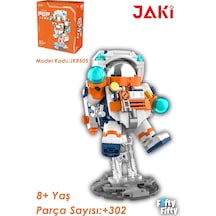 Jaki Mini Space Serisi/astronot -jk8505 +302 Parça Oyuncak Yapım Seti