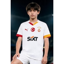 Puma Galatasaray 2024/2025 Çocuk Deplasman Forması 77966002 Beyaz Gönderilecek
