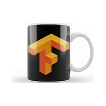Tensorflow Logo 01 Kupa Bardak Porselen Karışık
