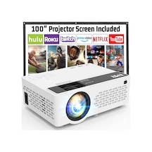 TMY 9500 Lümen Yükseltilmiş Mini Bluetooth Projektör