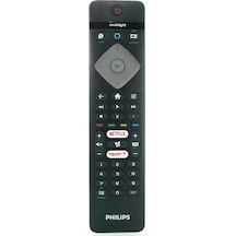 Philips İle Uyumlu Model 55pus7805/62 Mikrofonlu Smart Tv Kumanda