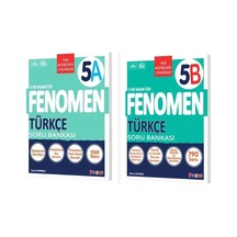 Fenomen 5. Sınıf Türkçe A + B Soru Bankası Seti 2 Kitap Fenomen Y