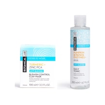 Botanical Lab Balkabağı ve Papaya Aha Tonik 200 ML + Zerdeçal Leke Kontrolü Kil Maskesi 100 ML